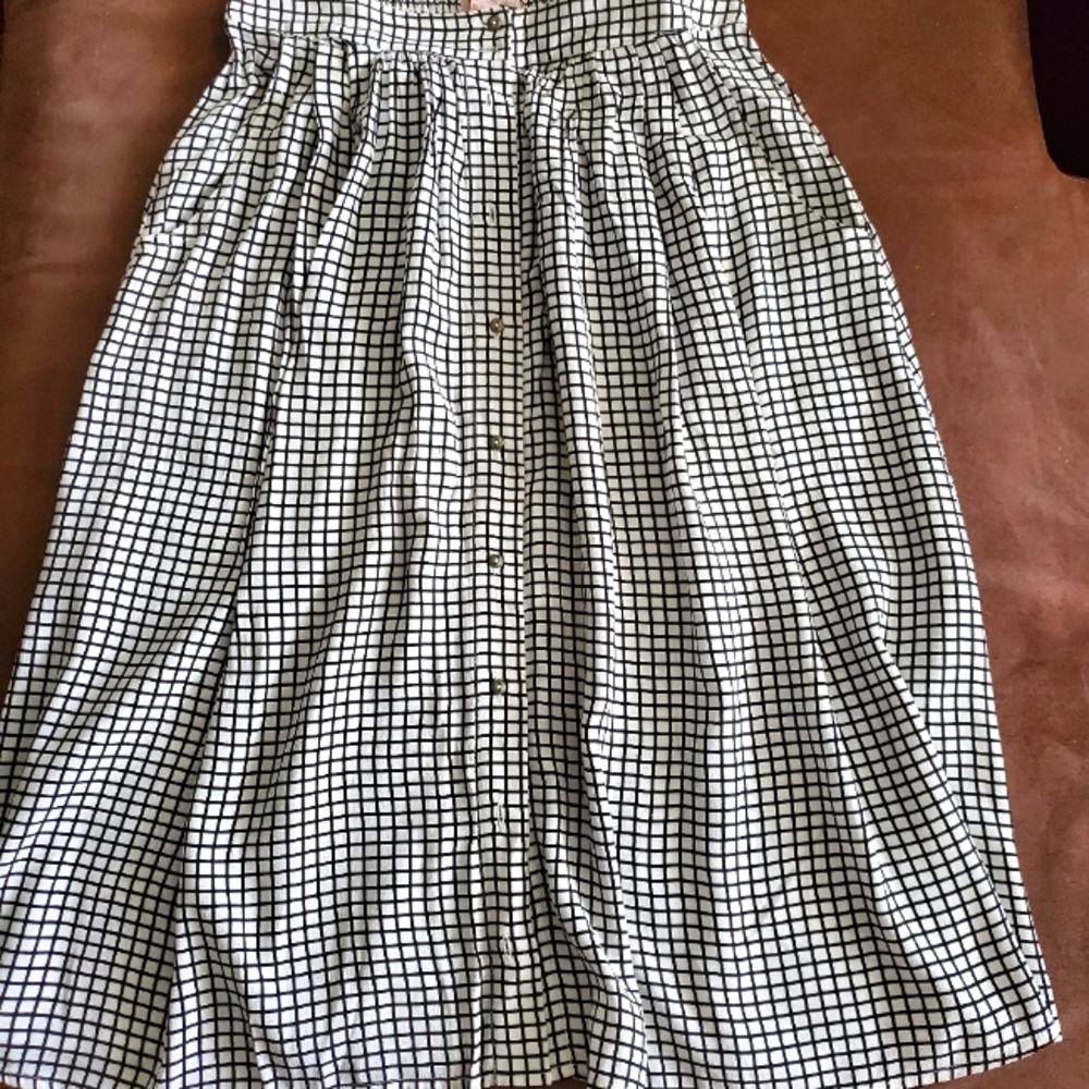 Forever 21 Button down Plaid skirt